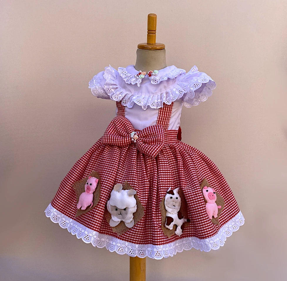 Custom Farm Animal Themed Dress