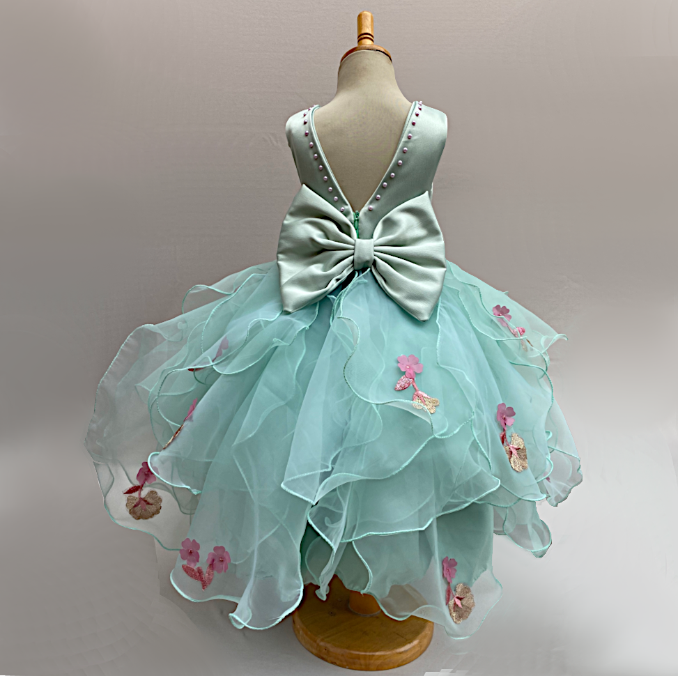 Penelope ruffled floral dress