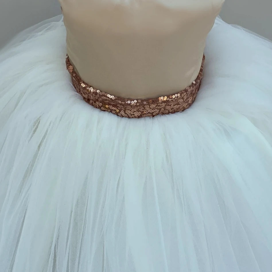 Alessia Ivory Event Dress