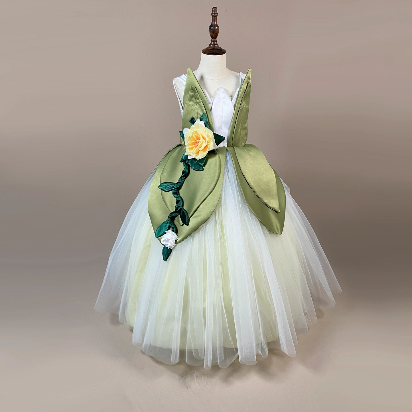 Talia Green Forest Fairy Gown
