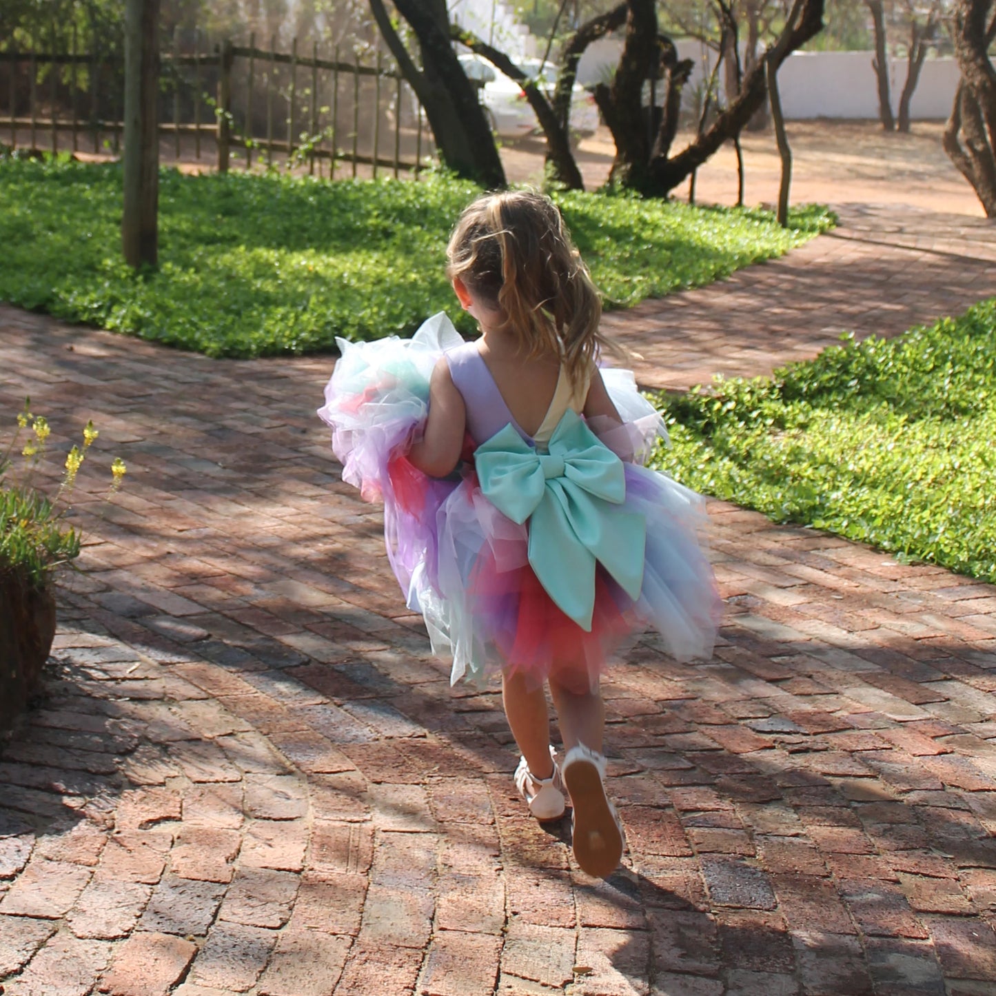 Rosalie Rainbow Tutu Dress