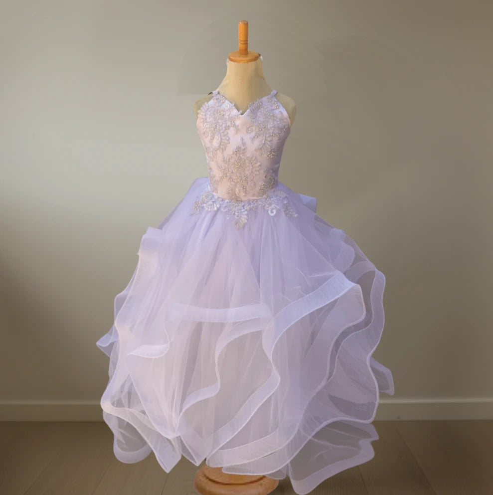 Naya white ball gown dress