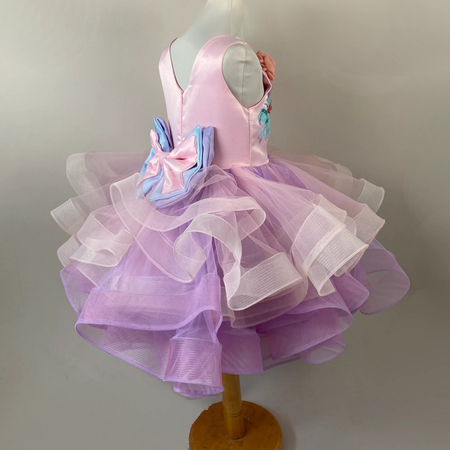 Thea Multi Color Pastel Tutu Dress