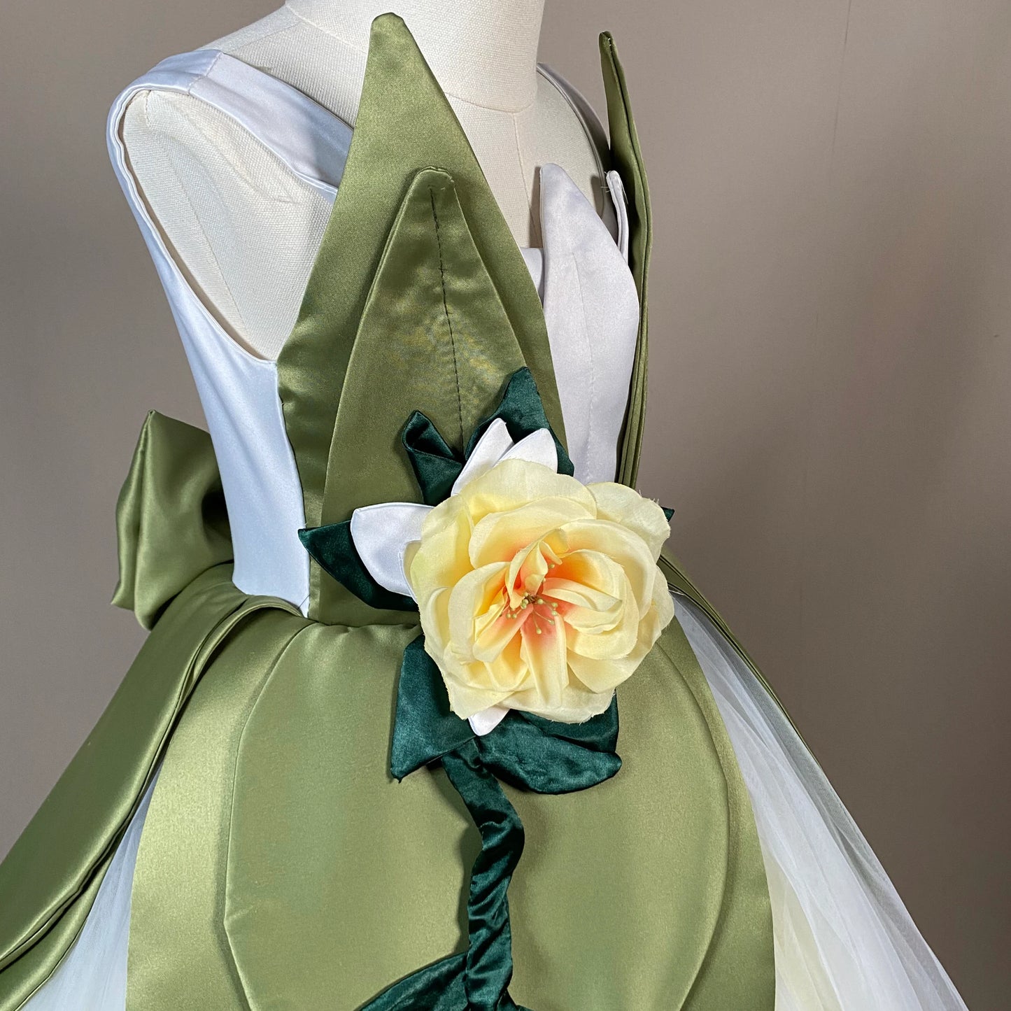 Talia Green Forest Fairy Gown