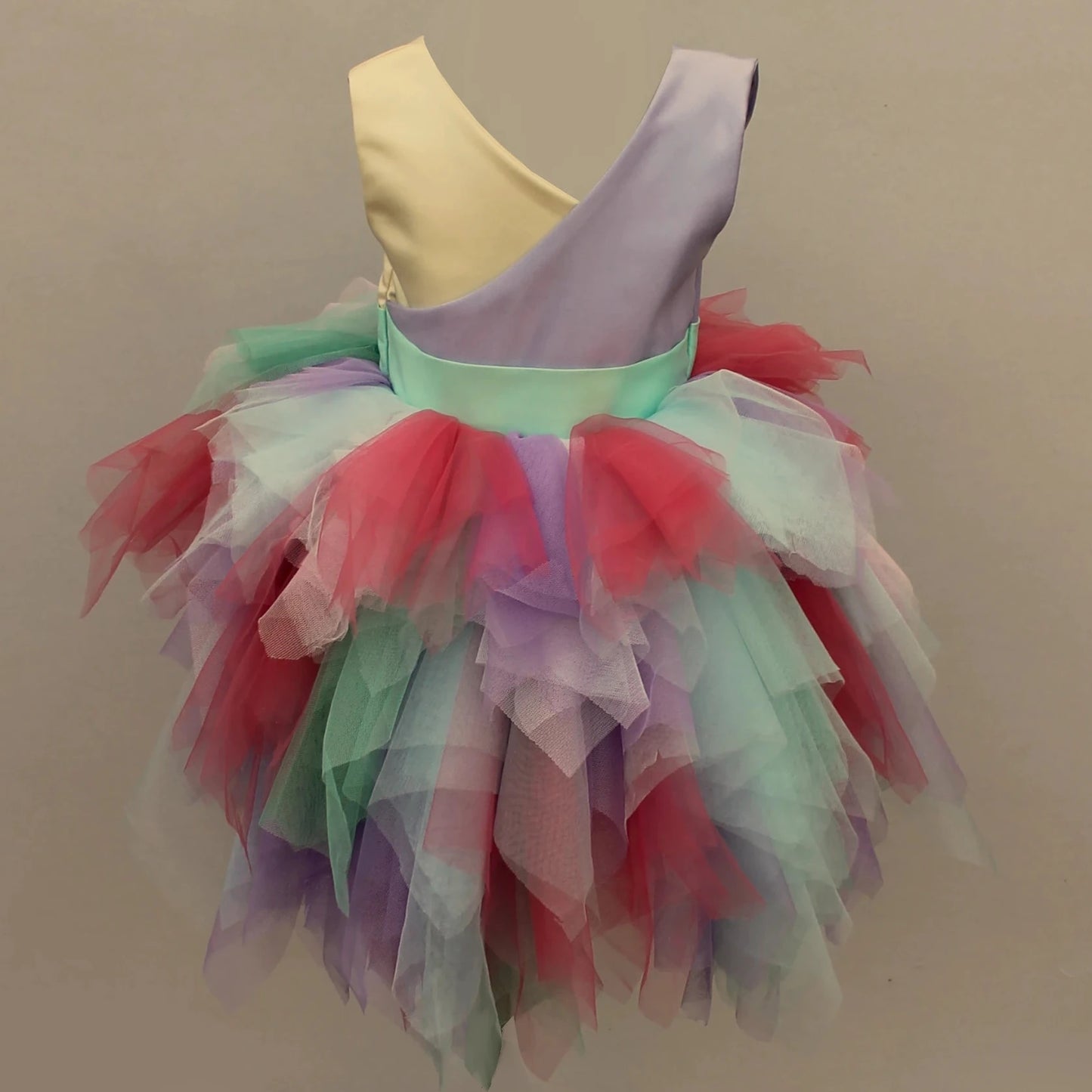Rosalie rainbow tutu dress