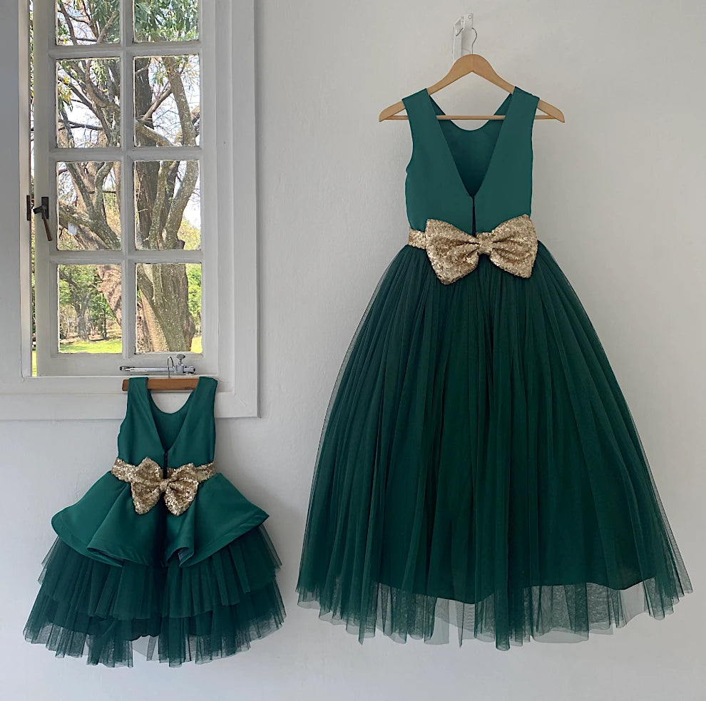 Evie Hunter Green Tutu Dress