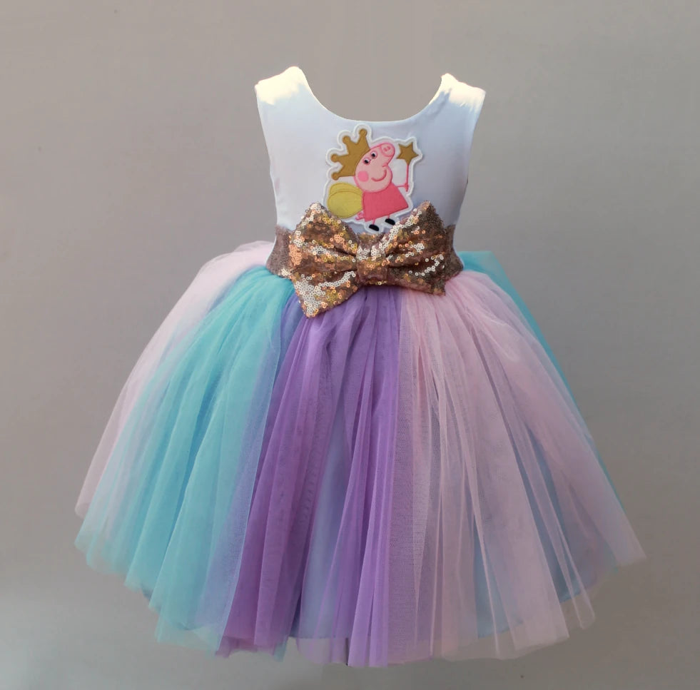 Pastel Peppa Pig Tutu Dress