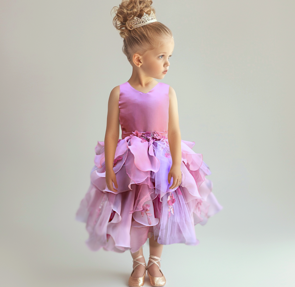 Aimee Floral Petal Dress