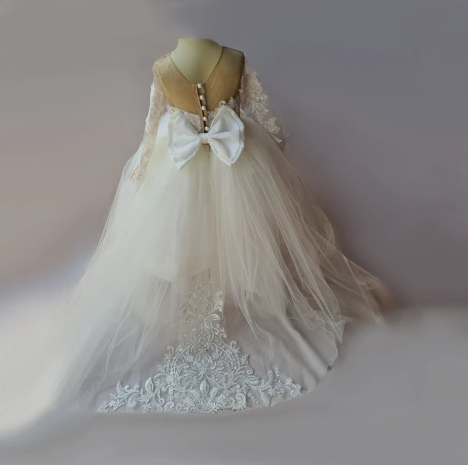 Priya couture flower girl dress