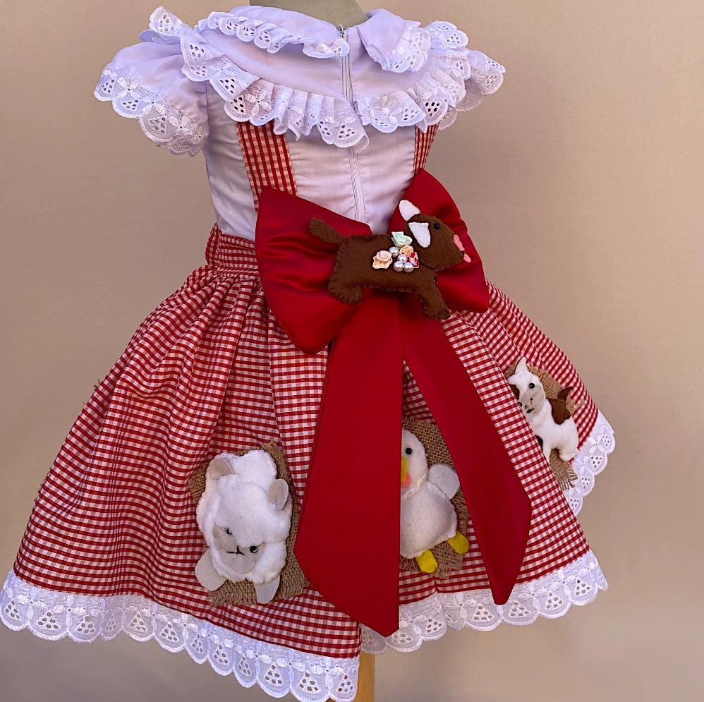 Custom Farm Animal Themed Dress