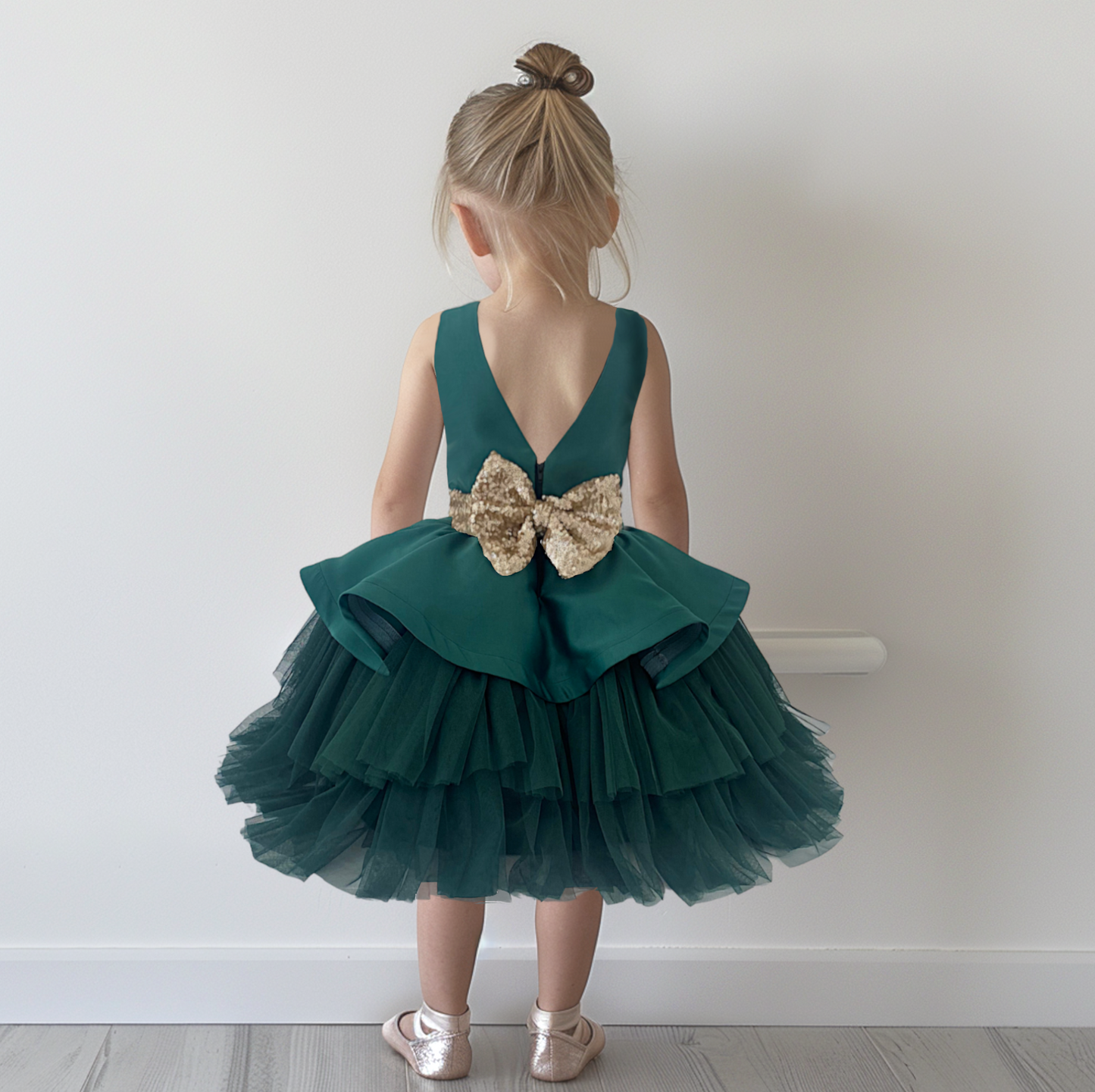 Evie Hunter Green Tutu Dress