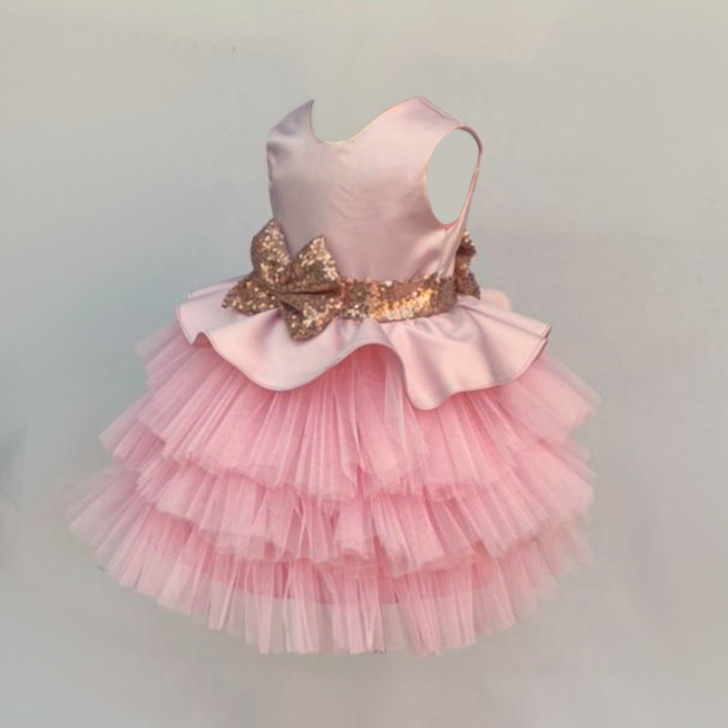 Dakota Pink Peplum Tutu Dress