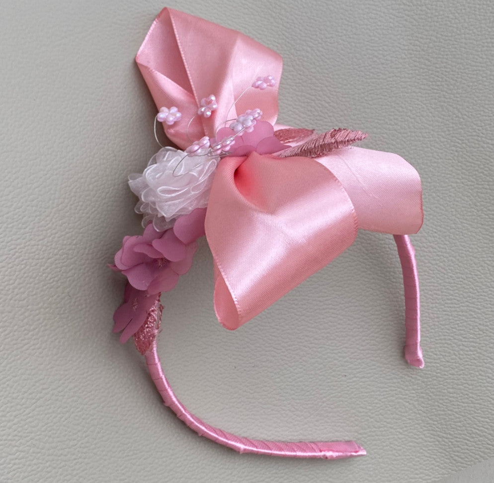Floral spring headband