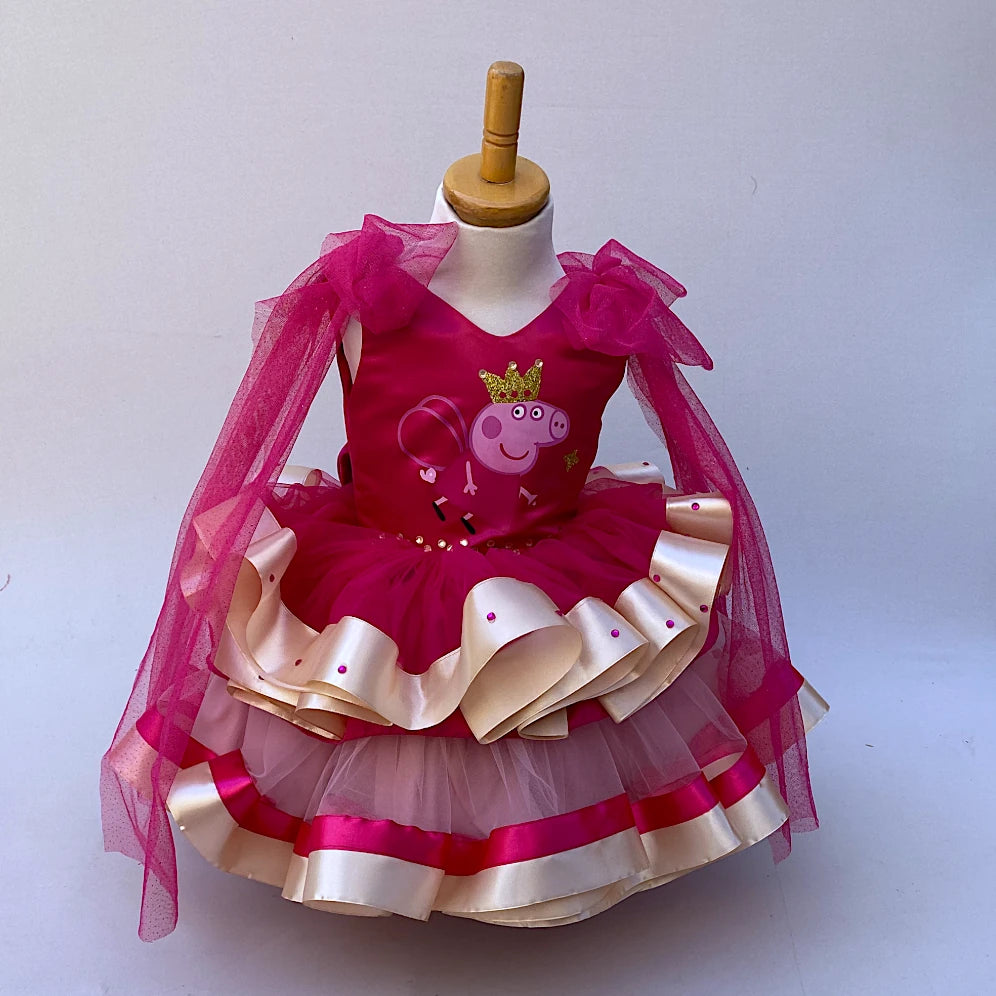 Peppa Pig Birthday Tutu Dress