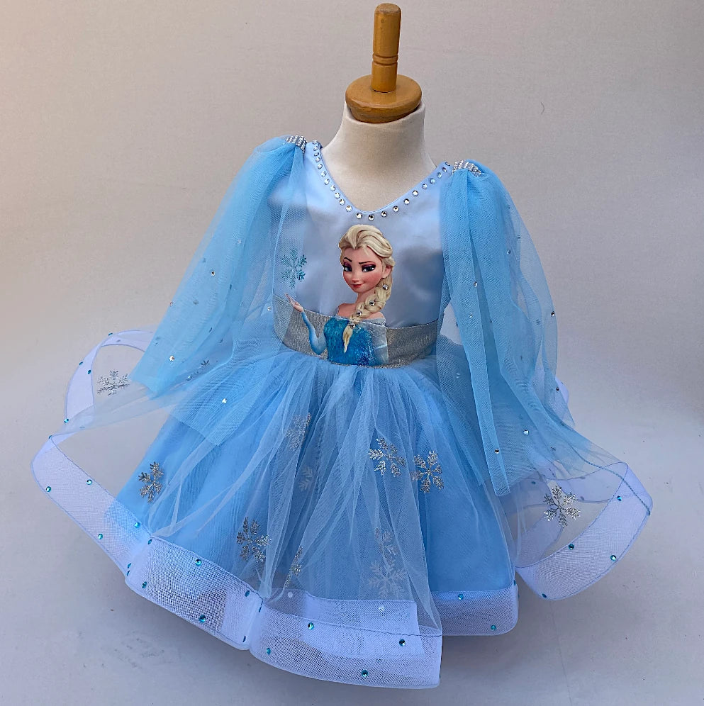 Princess Elsa Frozen Tutu Dress