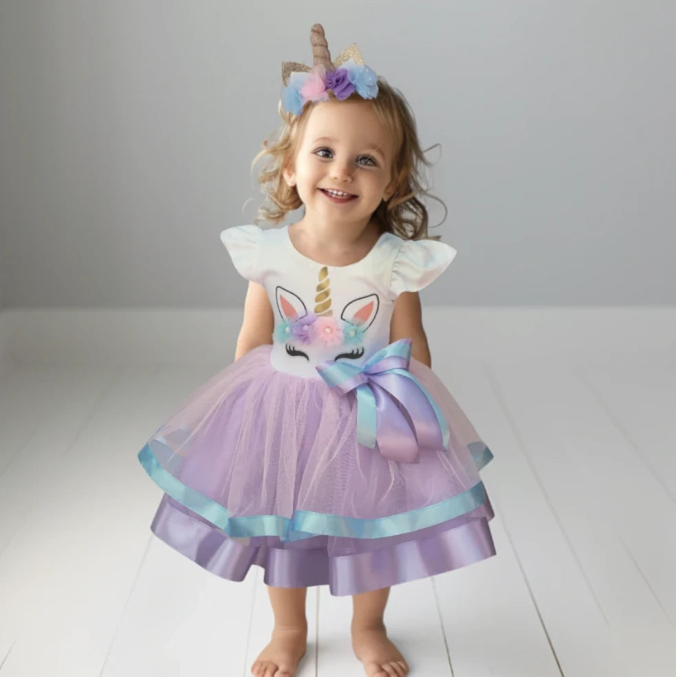 Pastel Unicorn Tutu Dress