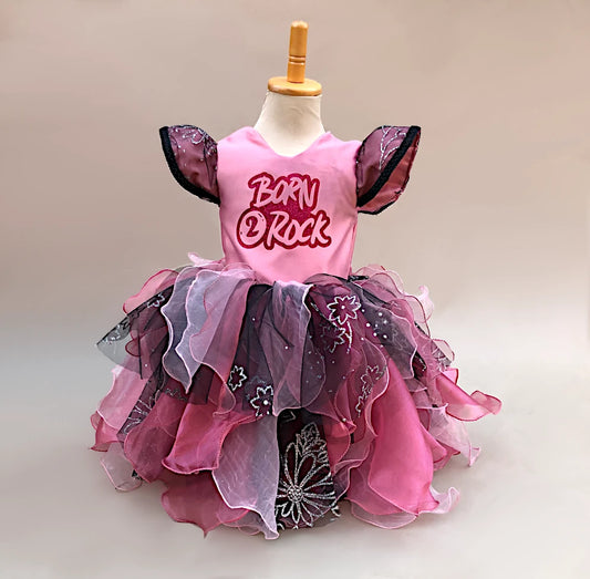 Born To Rock Birthday Dress