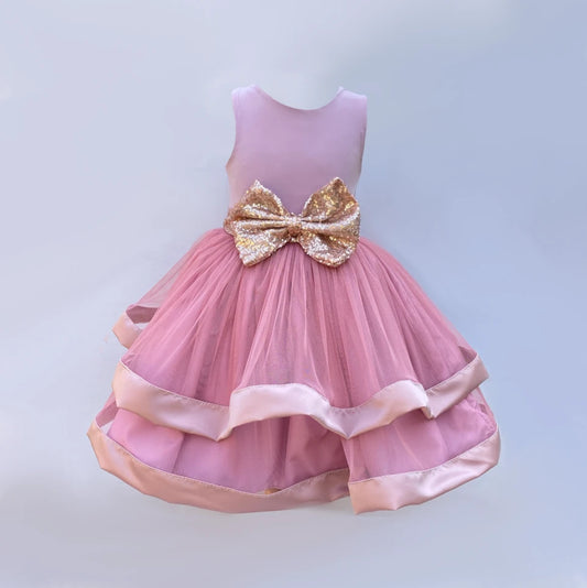 Gweneth blush pink tulle dress dress