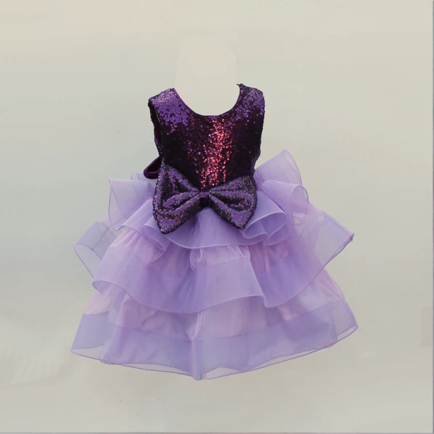 Danica purple sequin tutu dress