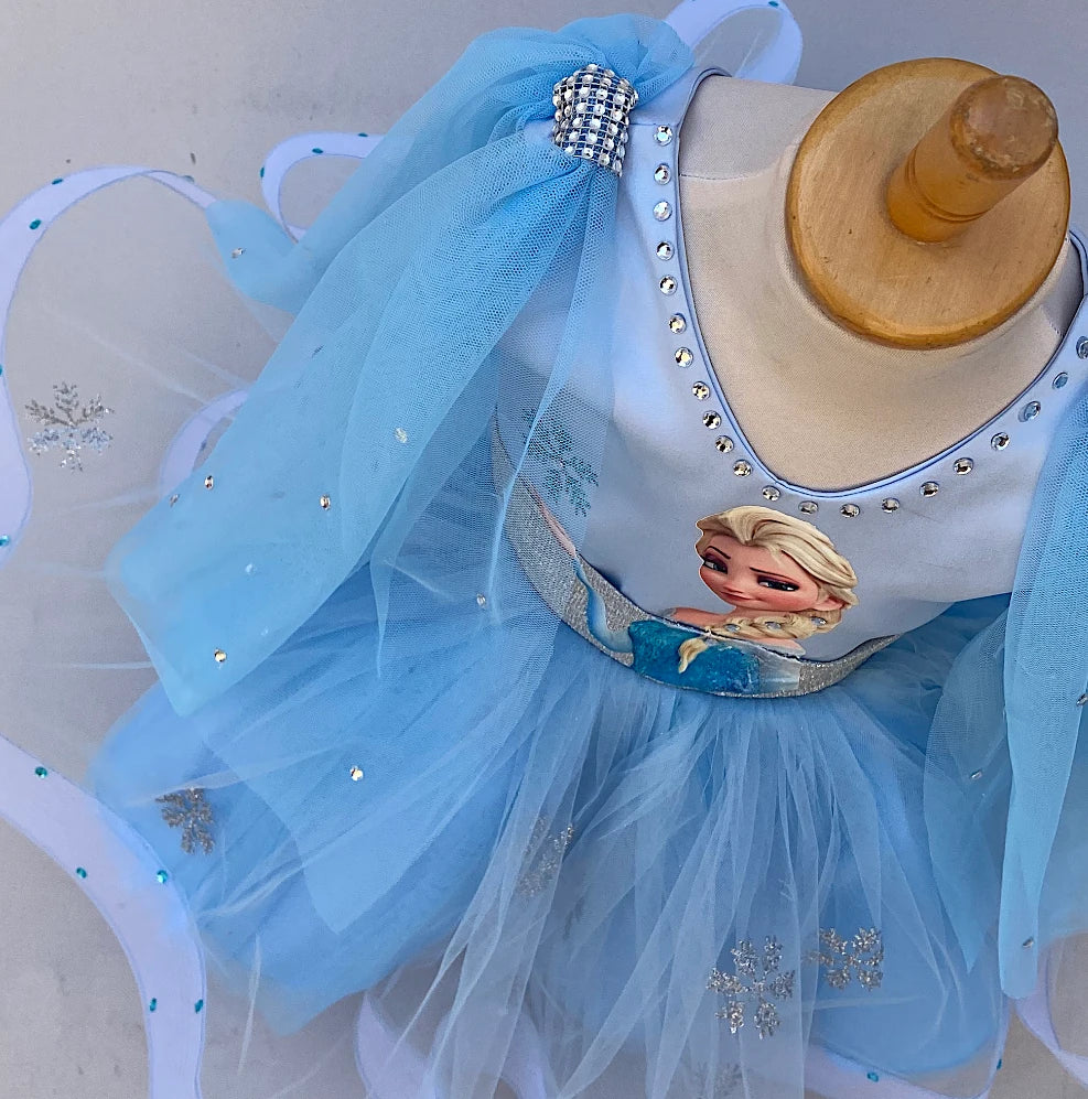 Princess Elsa Frozen Tutu Dress