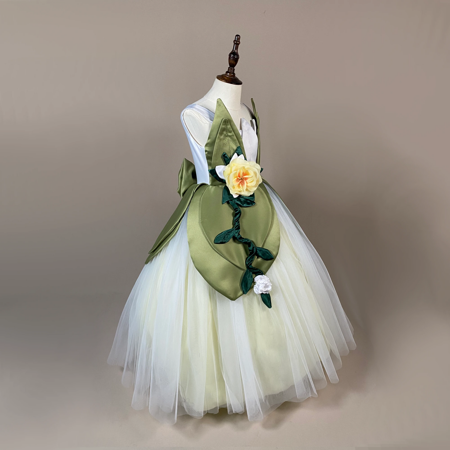 Talia Green Forest Fairy Gown