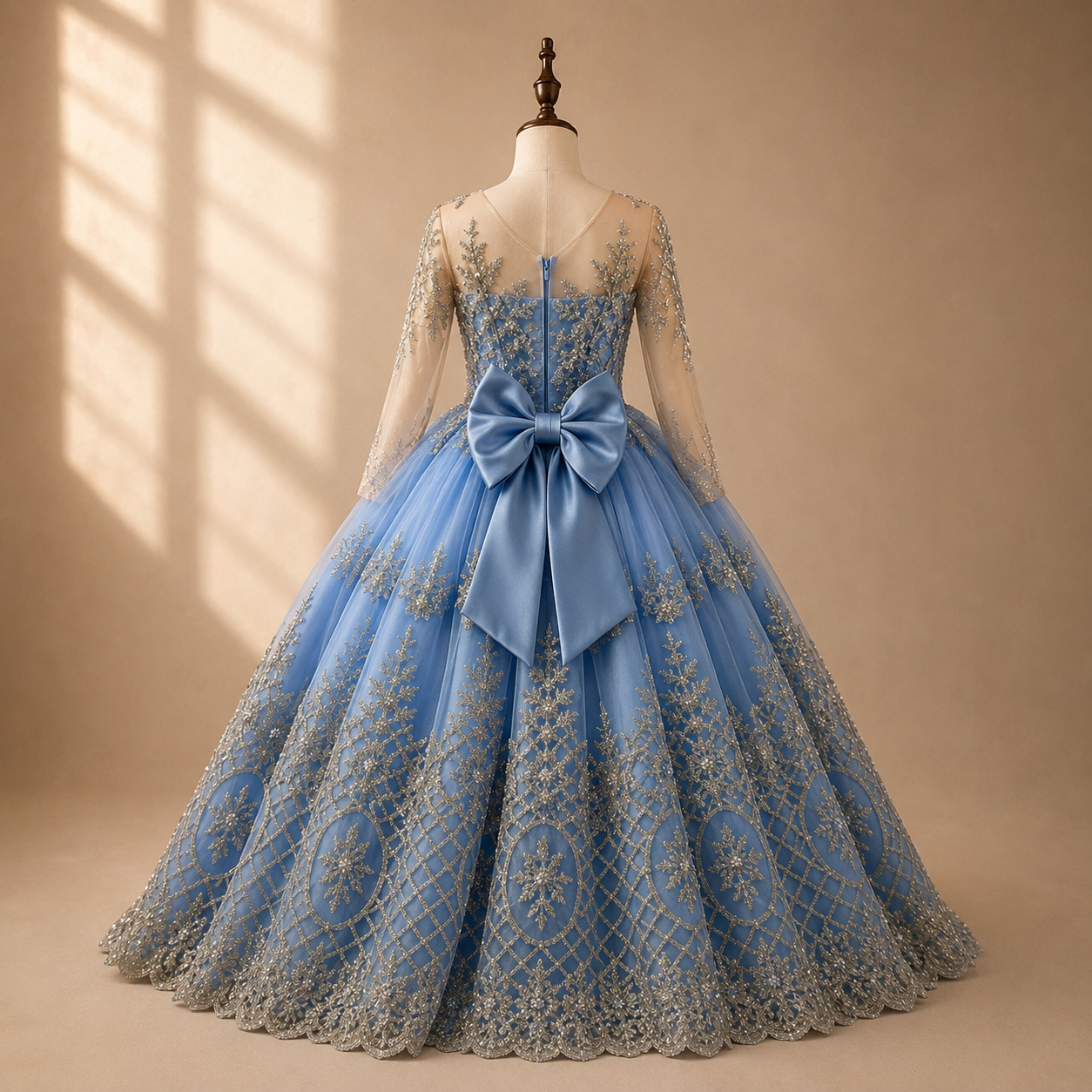 Blue Starlight Princess Gown
