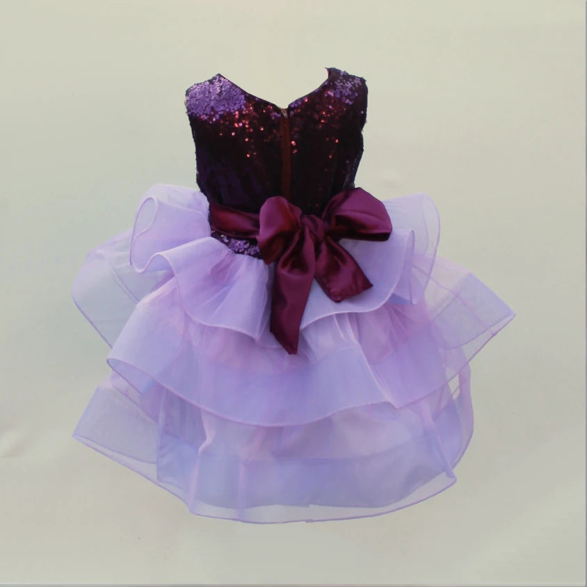 Danica purple sequin tutu dress