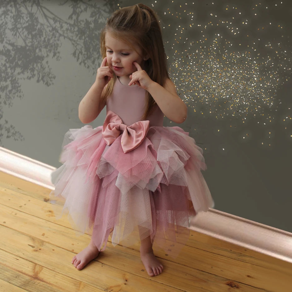 Celeste ruffle tutu dress