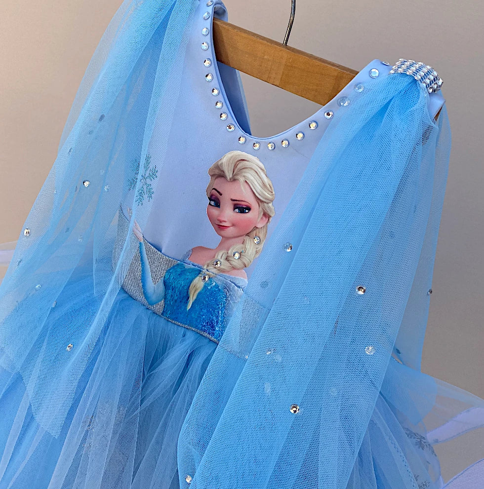 Princess Elsa Frozen Tutu Dress