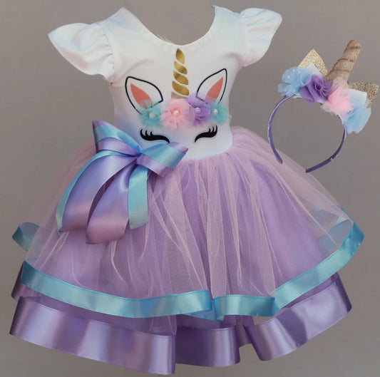 Pastel Unicorn Tutu Dress