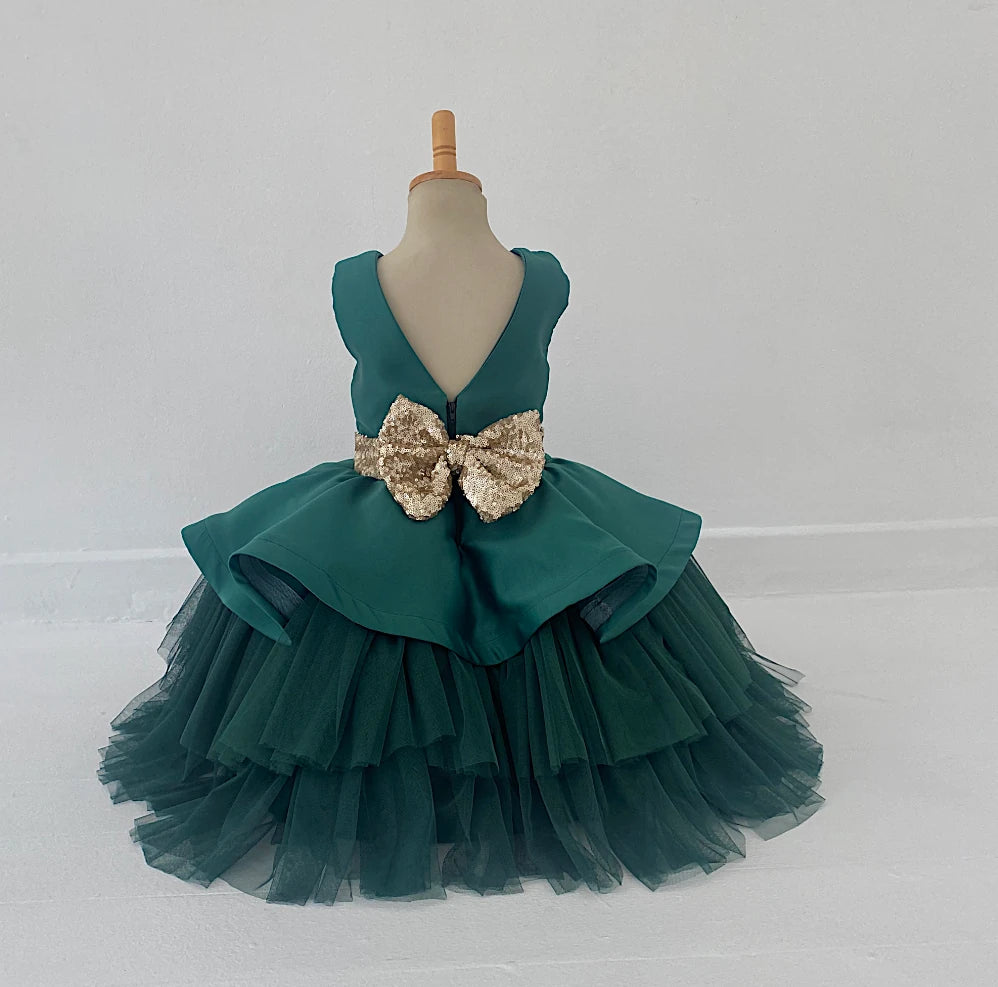 Evie Hunter Green Tutu Dress