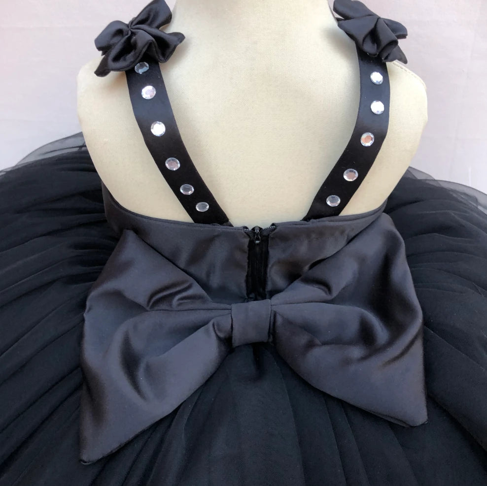 Midnight starlet black tutu dress