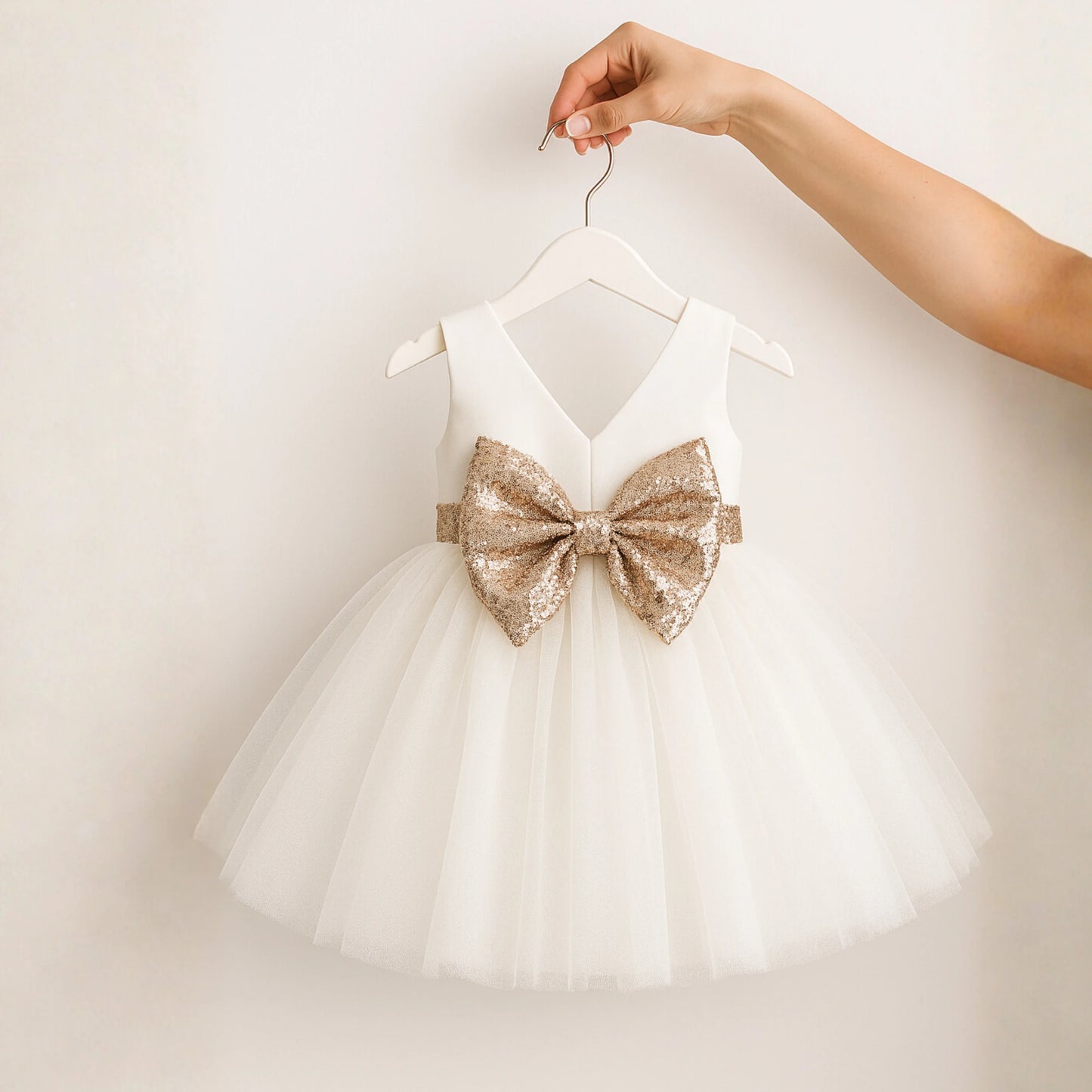 Joy White Tutu Dress
