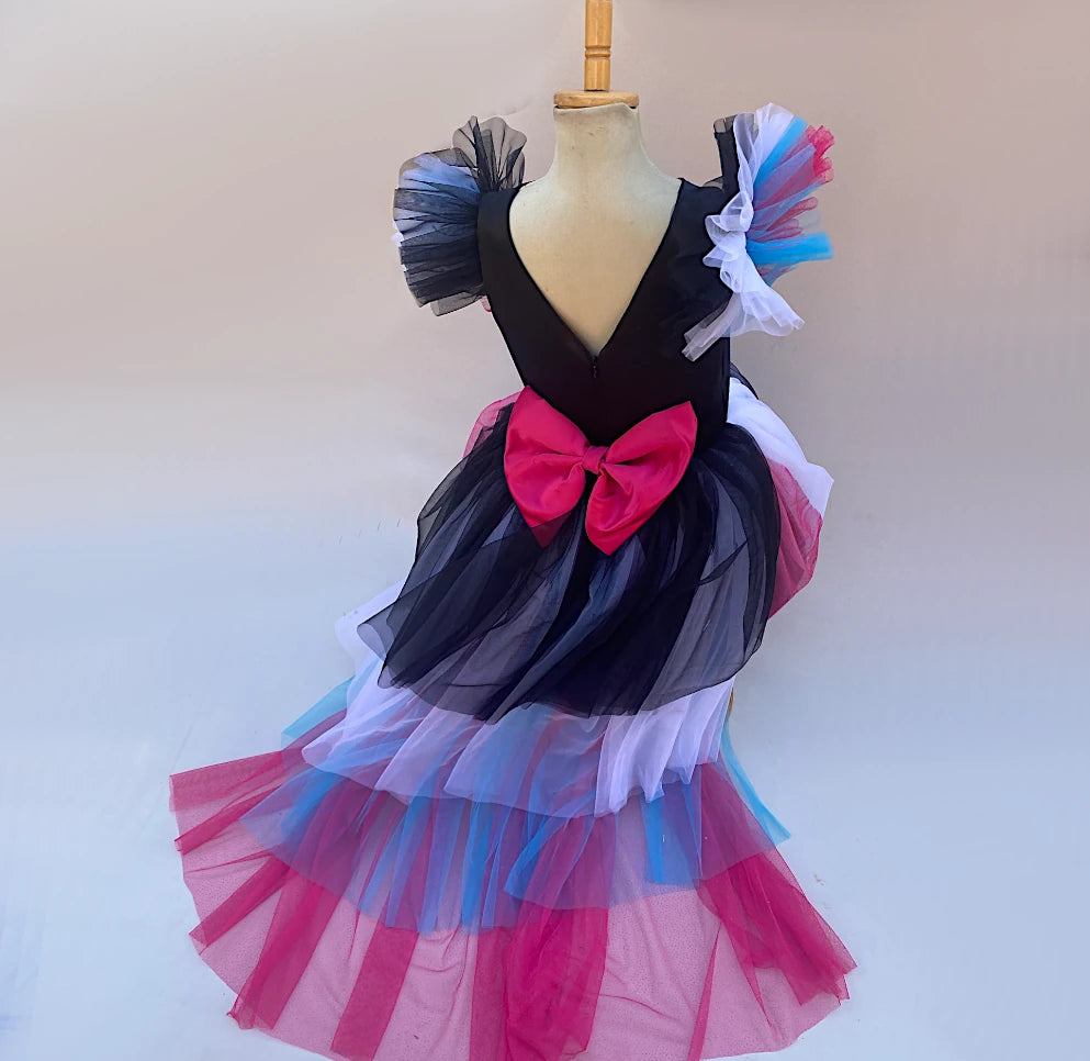 TikTok Birthday Dress with Train