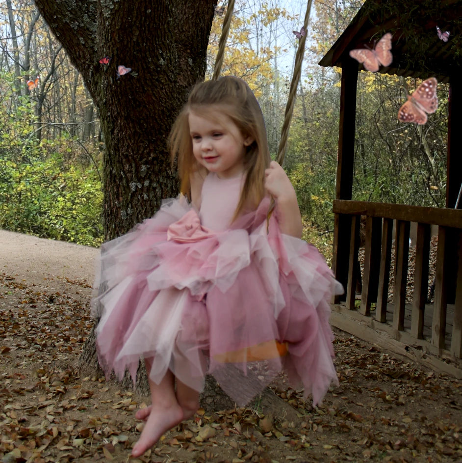 Celeste ruffle tutu dress