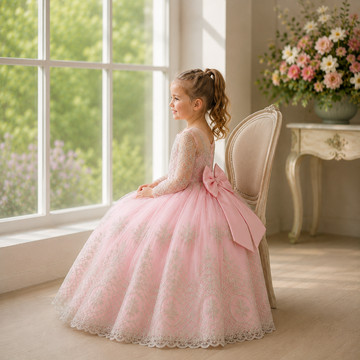 The Seraphina Rose Princess Gown