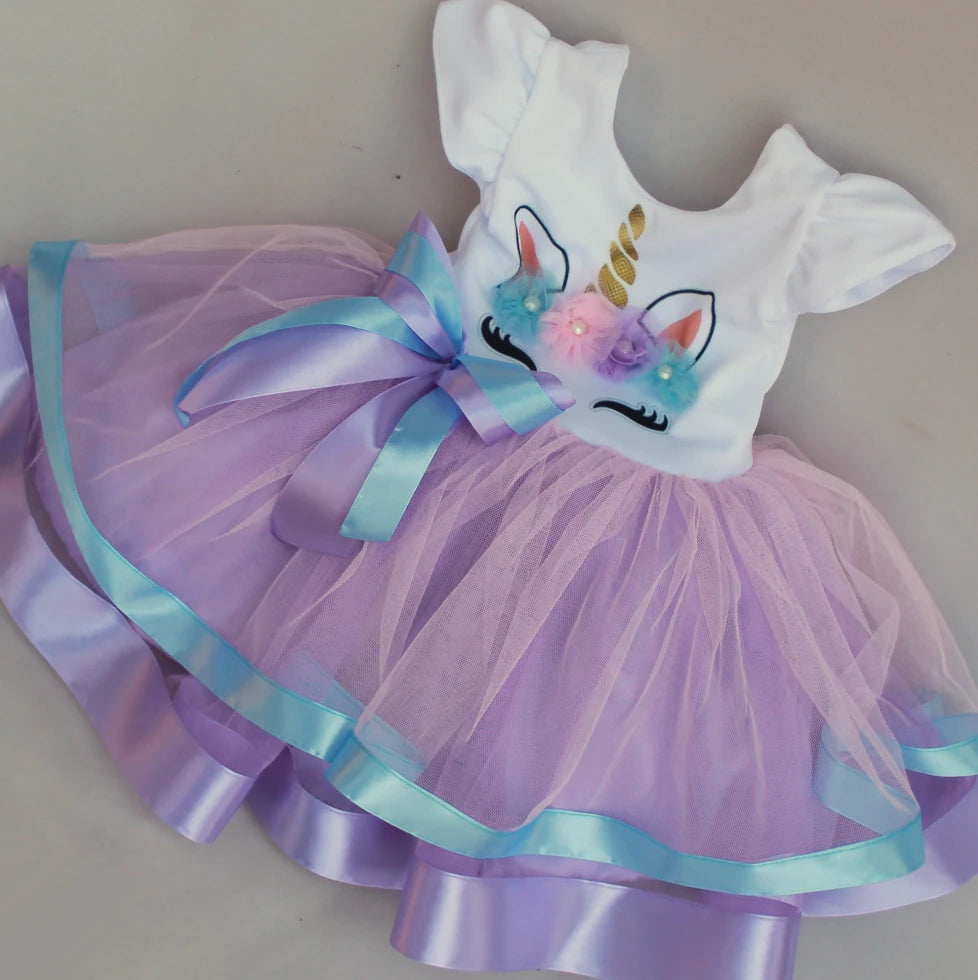 Pastel Unicorn Tutu Dress