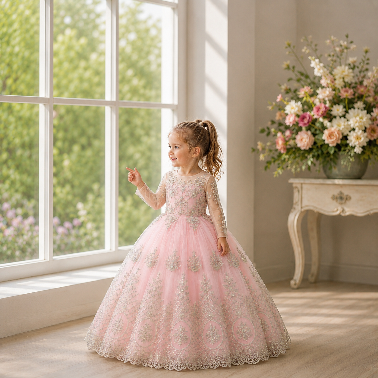 The Seraphina Rose Princess Gown