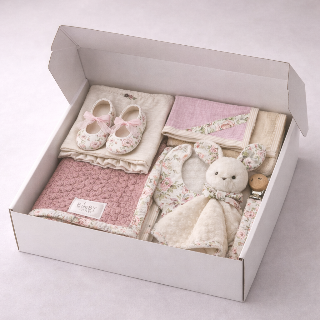 Luxury Large Baby Girl Gift Box