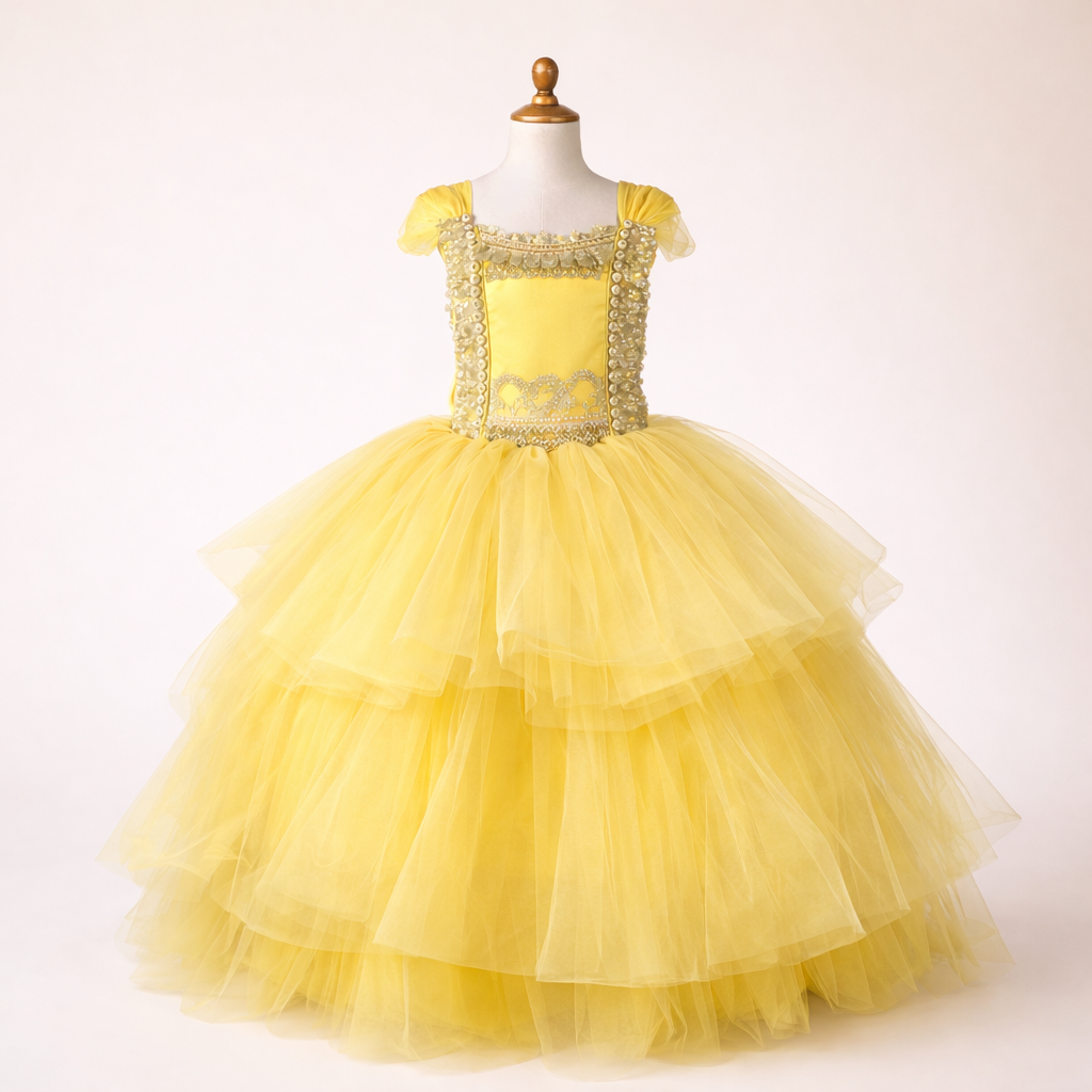 Luxury Beauty & the Beast Inspired Dress