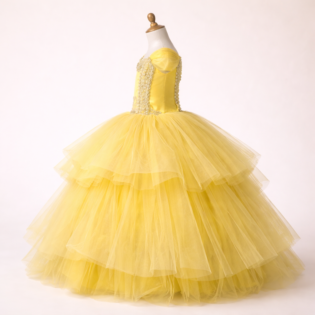 Luxury Beauty & the Beast Inspired Dress