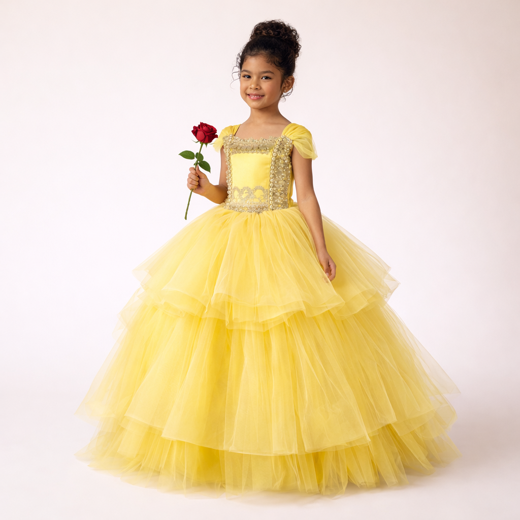 Luxury Beauty & the Beast Inspired Dress