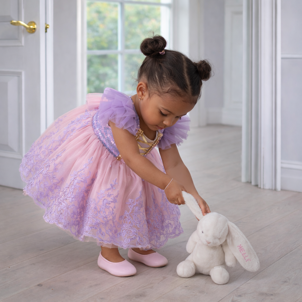 Lilac & Pink Princess Tutu Dress