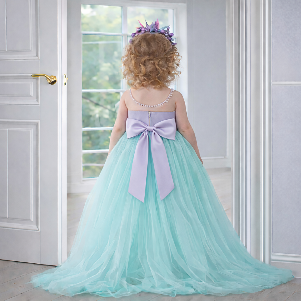 Mermaid Princess Birthday Dress
