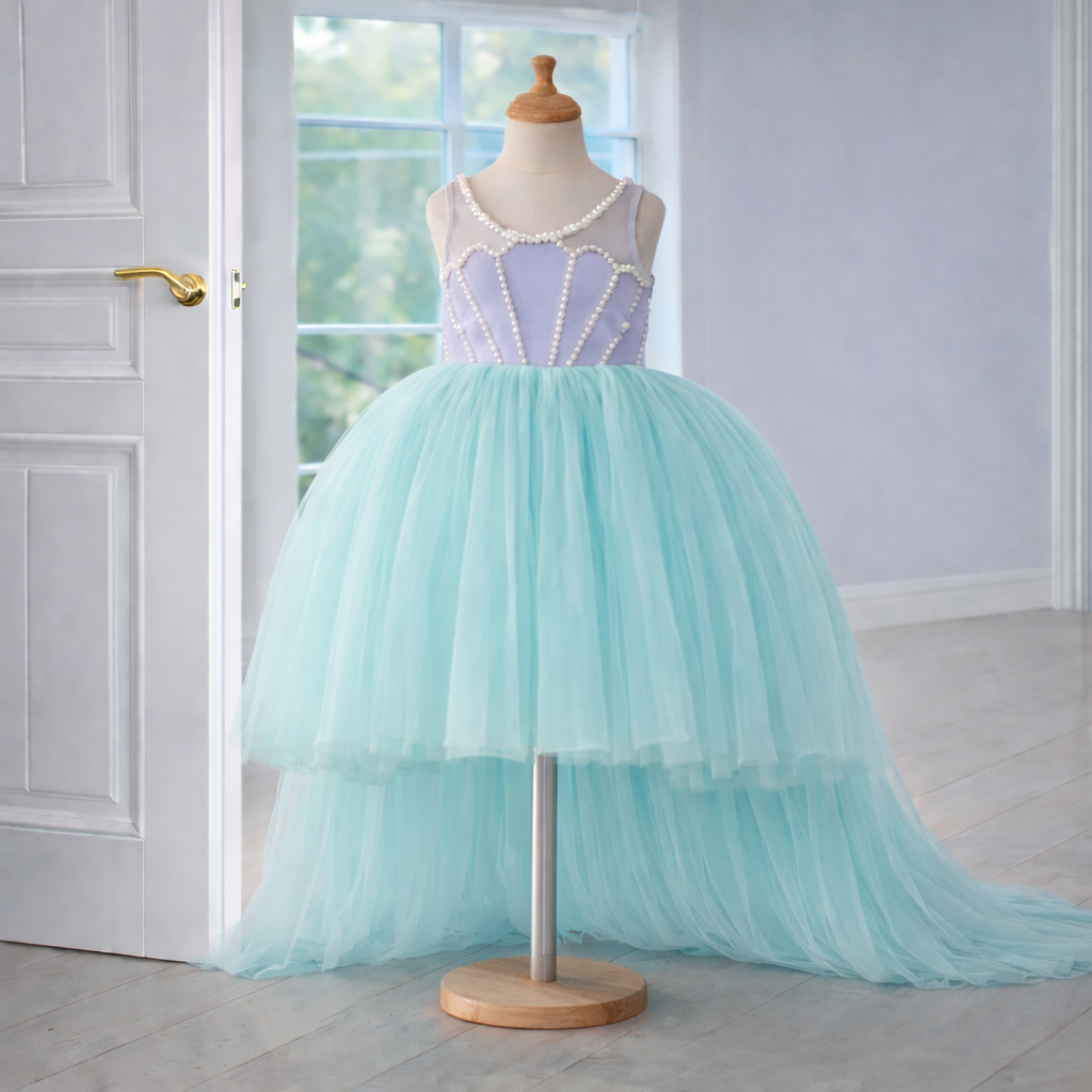 Mermaid Princess Birthday Dress
