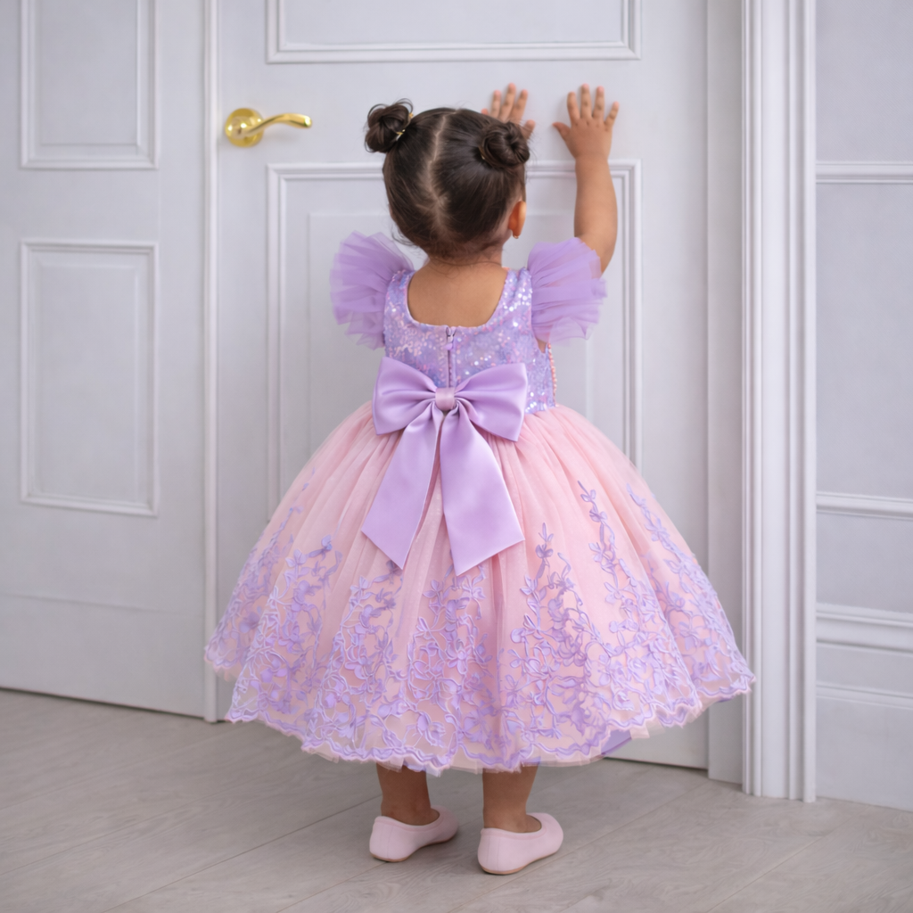 Lilac & Pink Princess Tutu Dress