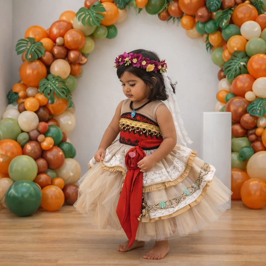 Princess Moana Inspired Tutu Dress