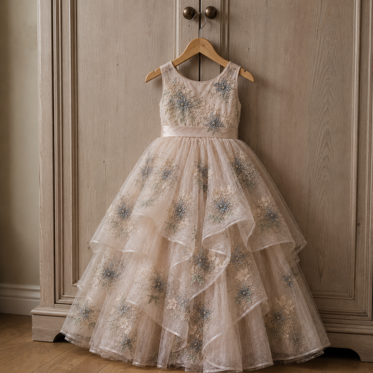 Enchanted Blossom Couture Ball Gown