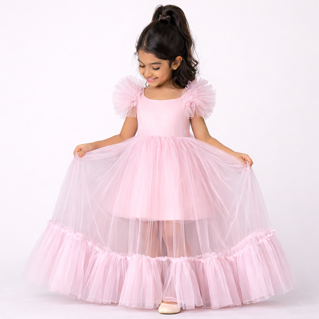 Blush Whisper Princess Dress