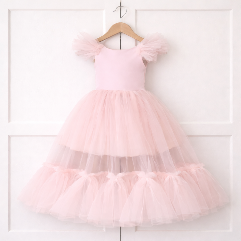 Blush Whisper Princess Dress
